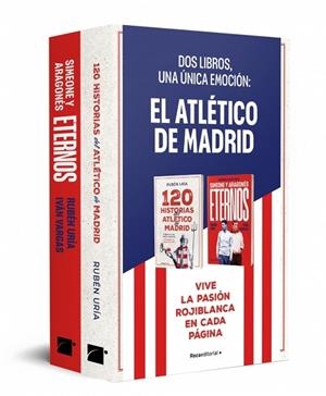 El Atlético de Madrid (pack con: 120 historias del Atlético de Madrid | Eternos: Simeone y Aragonés) | 9791387629236 | Uría (@rubenuria), Rubén | Librería Castillón - Comprar libros online Aragón, Barbastro