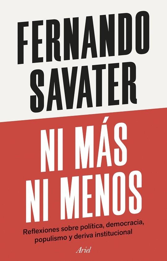 Ni más ni menos | 9788434439818 | Savater, Fernando | Librería Castillón - Comprar libros online Aragón, Barbastro