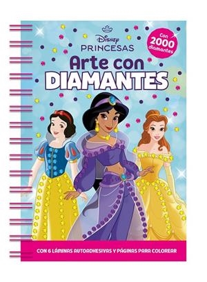Princesas. Arte con diamantes | 9791387526429 | Disney | Librería Castillón - Comprar libros online Aragón, Barbastro