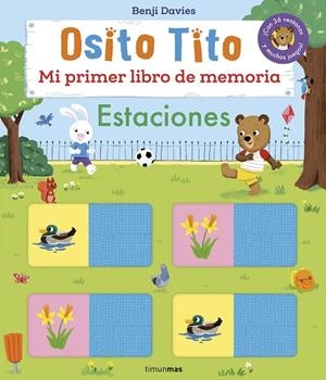 Osito Tito. Mi primer libro de memoria. Estaciones | 9788408303893 | Davies, Benji | Librería Castillón - Comprar libros online Aragón, Barbastro