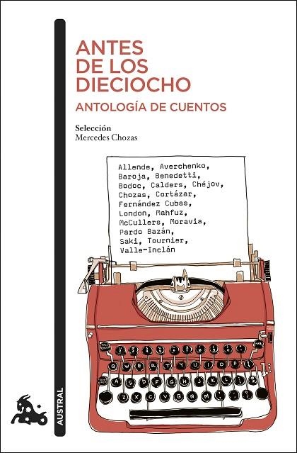 Antes de los dieciocho. Antología de cuentos | 9788408309819 | Aa. Vv. | Librería Castillón - Comprar libros online Aragón, Barbastro