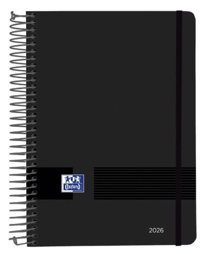 AGENDA 2026 OXFORD LIVE&GO 15X21CM 1DP NEGRO | 8427291074411 | Librería Castillón - Comprar libros online Aragón, Barbastro