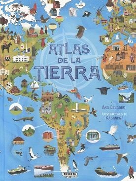 Atlas de la tierra | 9788410847439 | Delgado, Ana | Librería Castillón - Comprar libros online Aragón, Barbastro