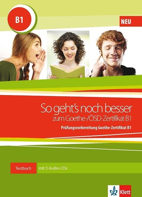 So geht's noch besser zum Goethe-/ÖSD-Zertifikat B1 - Libro + 3 CD | 9783126758543 | Librería Castillón - Comprar libros online Aragón, Barbastro