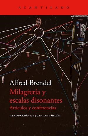 Milagrería y escalas disonantes | 9791387964047 | Brendel, Alfred | Librería Castillón - Comprar libros online Aragón, Barbastro