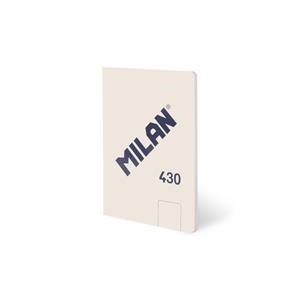 LIBRETA MILAN 430 A5 ENCOLADA 48H LISA BEIGE | 8411574111733 | Librería Castillón - Comprar libros online Aragón, Barbastro