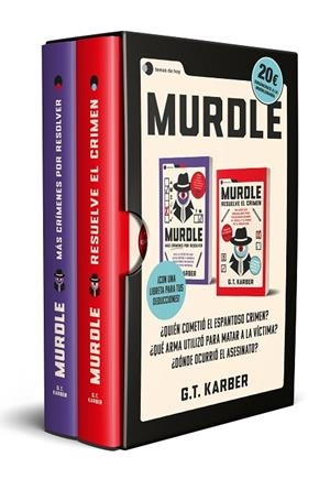 ESTUCHE MURDLE: VOL. 1 + VOL. 2 + LIBRETA DE DEDUCCIONES | 9791387869441 | G. T. KARBER | Librería Castillón - Comprar libros online Aragón, Barbastro