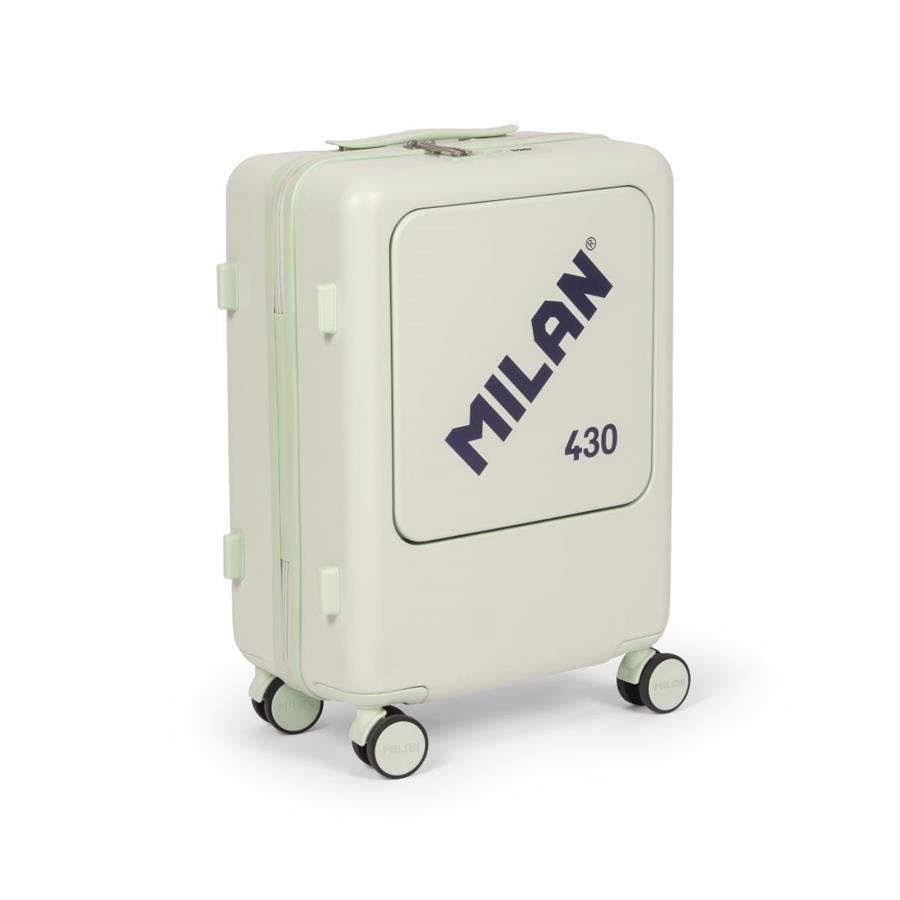 MALETA CABINA RÍGIDA 55CM MILAN 430 SINCE 1918 VERDE | 8411574113676 | Librería Castillón - Comprar libros online Aragón, Barbastro
