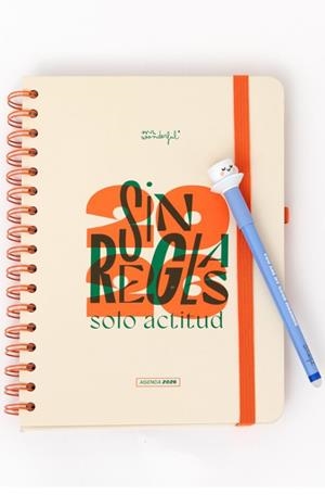 AGENDA WONDER 2026 SEMANA VISTA SIN REGLAS SOLO ACTITUD- MR WONDERFUL | 8445641070296 | Librería Castillón - Comprar libros online Aragón, Barbastro