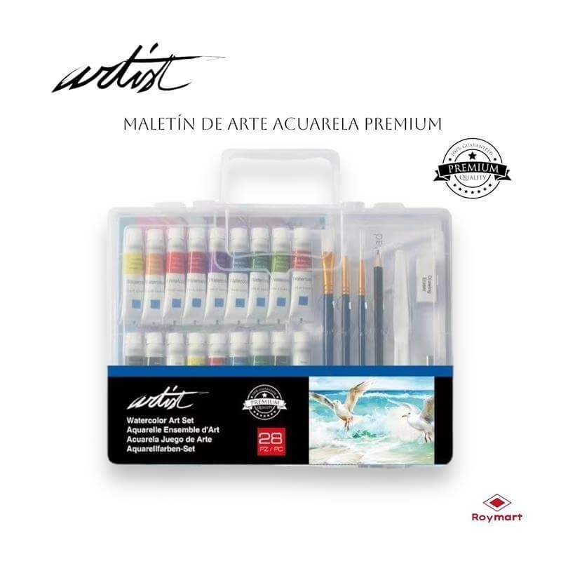 MALETIN INICIACIÓN ARTIST PINTURA ACUARELA 28 PIEZAS | 8431234192339 | Librería Castillón - Comprar libros online Aragón, Barbastro