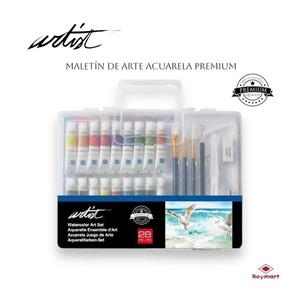 MALETIN INICIACIÓN ARTIST PINTURA ACUARELA 28 PIEZAS | 8431234192339 | Librería Castillón - Comprar libros online Aragón, Barbastro