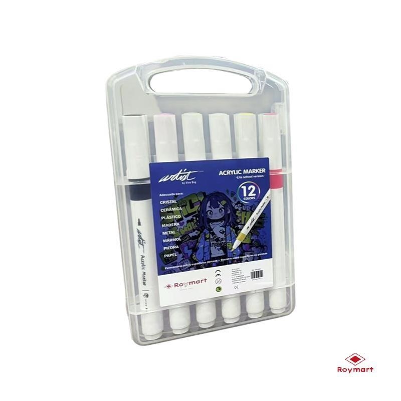 ESTUCHE MALETIN ACRILICOS 4 mm PRIME PRICE 12 COLORES | 8431234190021 | Librería Castillón - Comprar libros online Aragón, Barbastro