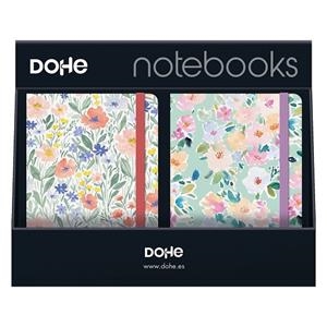 NOTEBOOK DOHE A5 FLOWERS | 8421938107654 | Librería Castillón - Comprar libros online Aragón, Barbastro