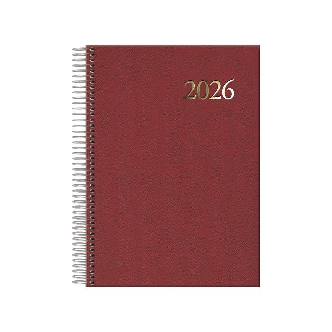 AGENDA 2026 DOHE SEGOVIA 1DP ESPIRAL ROJO | 8421938127348 | Librería Castillón - Comprar libros online Aragón, Barbastro