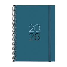 AGENDA 2026 ESP PLUS 1 DÍA PÁGINA VERDE OSCURO 185x215 mm | 8422593344934 | Librería Castillón - Comprar libros online Aragón, Barbastro