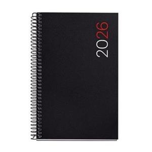 Agenda Espiral 2026 Miquelrius Activa PP City Día Página Negro 130x182 mm | 8422593382806 | Librería Castillón - Comprar libros online Aragón, Barbastro
