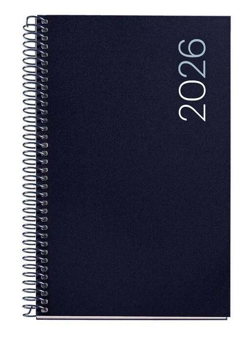 Agenda Espiral 2026 Miquelrius Activa PP City Día Página azul 130x182 mm | 8422593382783 | Librería Castillón - Comprar libros online Aragón, Barbastro
