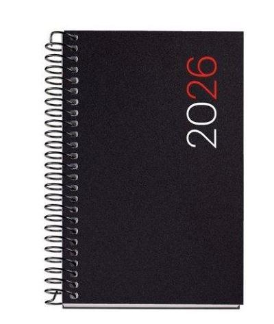 Agenda Espiral 2026 Miquelrius caddy PP City Día Página negra 100x122 mm | 8422593391501 | Librería Castillón - Comprar libros online Aragón, Barbastro