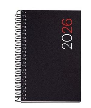 Agenda Espiral 2026 Miquelrius caddy PP City Día Página negra 100x122 mm | 8422593391501 | Librería Castillón - Comprar libros online Aragón, Barbastro