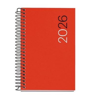 Agenda Espiral 2026 Miquelrius caddy PP City semana vista roja 100x122 mm | 8422593391532 | Librería Castillón - Comprar libros online Aragón, Barbastro