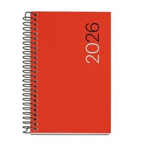 Agenda Espiral 2026 Miquelrius caddy PP City semana vista roja 100x122 mm | 8422593391532 | Librería Castillón - Comprar libros online Aragón, Barbastro