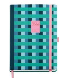 Agenda  2026 Miquelrius plus semana vista roja color block 155x220 mm | 8422593226803 | Librería Castillón - Comprar libros online Aragón, Barbastro