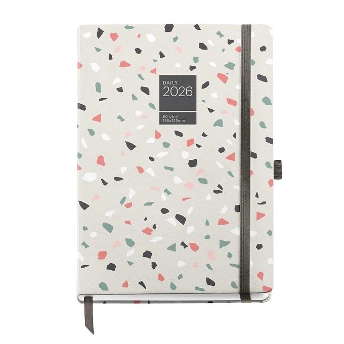 Agenda  2026 Miquelrius plus 1 día página terrazo 155x220 mm | 8422593226834 | Librería Castillón - Comprar libros online Aragón, Barbastro