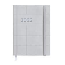 AGENDA 2026 JOURNAL SEMANA VISTA  CUADROS FLEX SILVER 125x168 mm | 8422593331774 | Librería Castillón - Comprar libros online Aragón, Barbastro