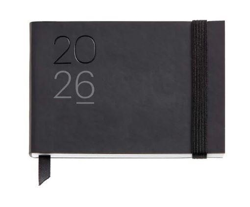 Agenda Miquelrius anual 2026 pocket s/v luxor flex negra115x80 mm | 8422593320785 | Librería Castillón - Comprar libros online Aragón, Barbastro