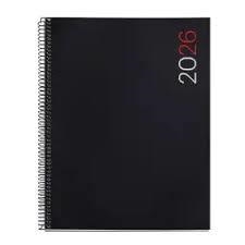 Agenda  2026 Miquelrius espiral pro semana vista pp negra  230X270 mm | 8422593253182 | Librería Castillón - Comprar libros online Aragón, Barbastro