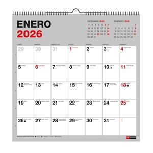CALENDARIO MIQUELRIUS 2026 30x30 P/ESCRIBIR BASIC | 8422593282878 | Librería Castillón - Comprar libros online Aragón, Barbastro