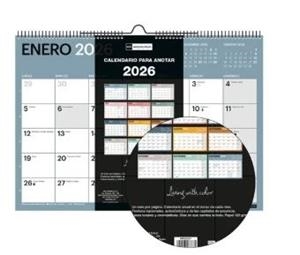 CALENDARIO MIQUELRIUS 2026 A3 CHROMAT P/ESCRIBIR | 8422593283875 | Librería Castillón - Comprar libros online Aragón, Barbastro