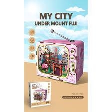 PUZZLE MADERA 129 PZAS MY CITY MOUNT FUJI | 8431234198058 | Librería Castillón - Comprar libros online Aragón, Barbastro