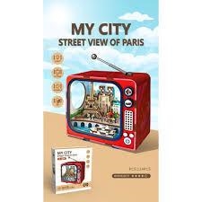 PUZZLE MADERA 100 PZAS MY CITY PARIS | 8431234198010 | Librería Castillón - Comprar libros online Aragón, Barbastro