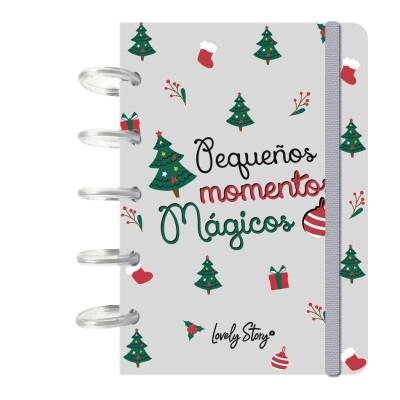 SMART BOOK A6 100H CDL 100GR GRIS PEQUEÑOS MOMENTOS MÁGICOS | 8435458187454 | LOVELY STORY | Librería Castillón - Comprar libros online Aragón, Barbastro