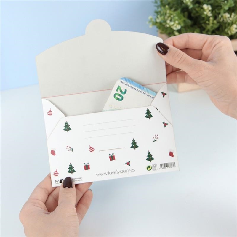 SOBRE DINERO 110X160MM BLANCO LA NAVIDAD ES PARA SOÑAR Y COMPARTIR | 8435458187867 | LOVELY STORY | Librería Castillón - Comprar libros online Aragón, Barbastro