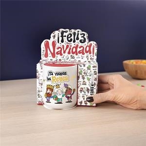 TAZA MALASAÑA ¡YA VIENEN  LOS REYES! 330ML | 8435458183968 | MALASAÑA | Librería Castillón - Comprar libros online Aragón, Barbastro