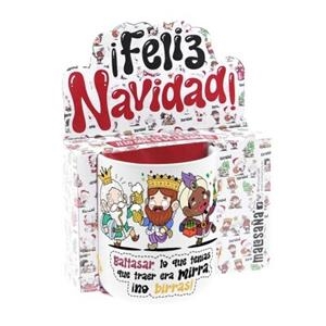 TAZA MALASAÑA BALTASAR, LO QUE TENÍAS QUE TRAER ERA MIRRA, ¡NO BIRRAS! 330ML | 8435458183975 | MALASAÑA | Librería Castillón - Comprar libros online Aragón, Barbastro