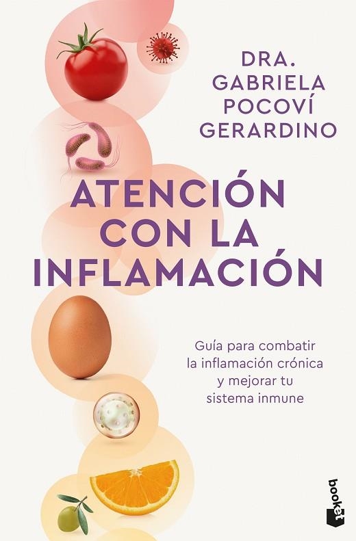 Atención con la inflamación | 9788408314011 | Dra. Gabriela Pocoví Gerardino | Librería Castillón - Comprar libros online Aragón, Barbastro