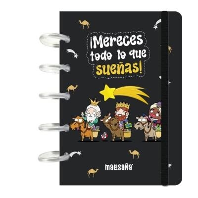 SMART BOOK A6 MERECES TODO LO QUE SUEÑAS NEGRO | 8435458183807 | MALASAÑA | Librería Castillón - Comprar libros online Aragón, Barbastro