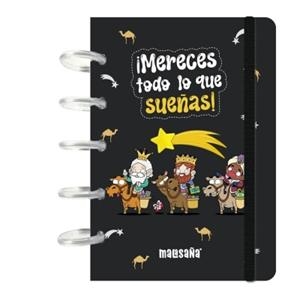 SMART BOOK A6 MERECES TODO LO QUE SUEÑAS NEGRO | 8435458183807 | MALASAÑA | Librería Castillón - Comprar libros online Aragón, Barbastro