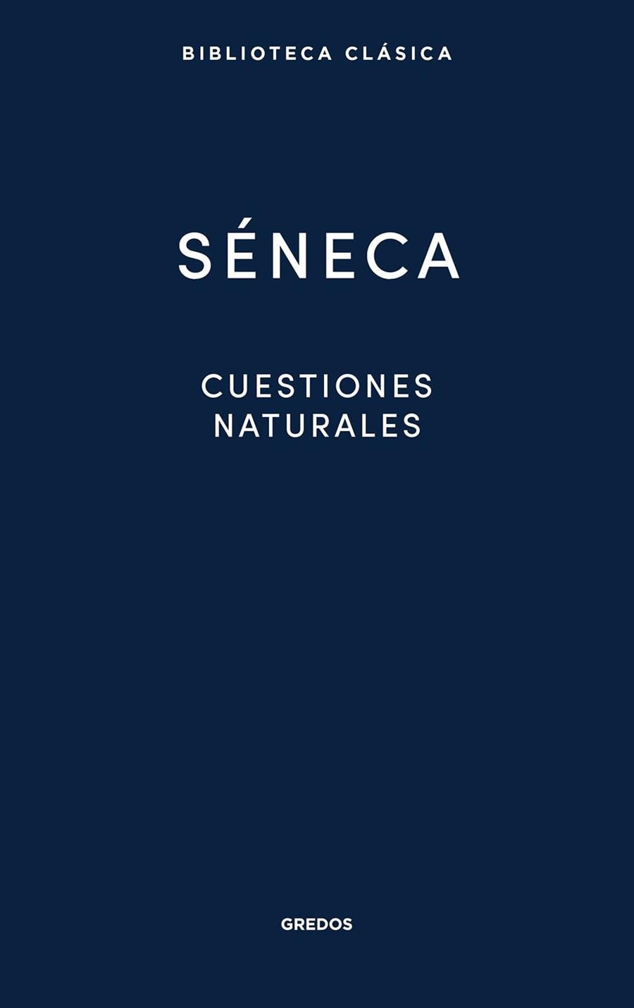 Cuestiones naturales | 9788424998929 | Séneca | Librería Castillón - Comprar libros online Aragón, Barbastro