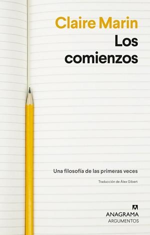 Los comienzos | 9788433948700 | Marin, Claire | Librería Castillón - Comprar libros online Aragón, Barbastro