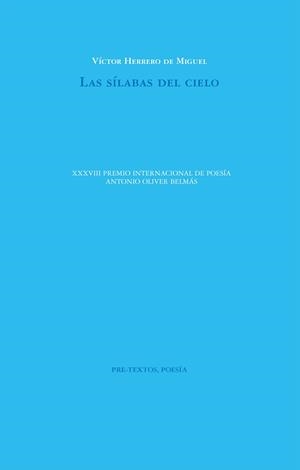 Las sílabas del cielo | 9788410309371 | Herrero de Miguel, Víctor | Librería Castillón - Comprar libros online Aragón, Barbastro