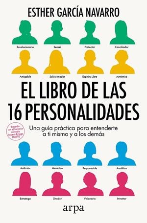 El libro de las 16 personalidades | 9788410313514 | García Navarro, Esther | Librería Castillón - Comprar libros online Aragón, Barbastro