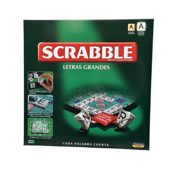 SCRABBLE LETRAS GRANDES | 8436568370361 | Librería Castillón - Comprar libros online Aragón, Barbastro