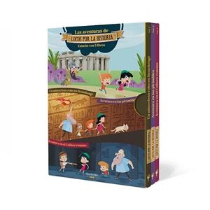 Las aventuras de Locos por la historia. Pack de 3 libros para niños de 5 a 9 años | 9788413617855 | Campello, Giuditta | Librería Castillón - Comprar libros online Aragón, Barbastro