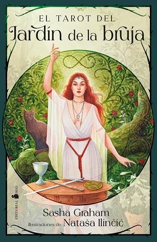 El tarot del jardín de la bruja | 9788410335837 | Graham, Sasha/Ilincic, Nataša | Librería Castillón - Comprar libros online Aragón, Barbastro