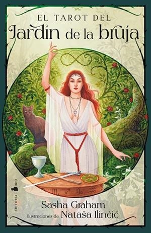 El tarot del jardín de la bruja | 9788410335837 | Graham, Sasha/Ilincic, Nataša | Librería Castillón - Comprar libros online Aragón, Barbastro