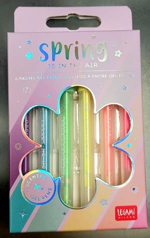 LEGAMI SET 6 BOLÍGRAFOS GEL PASTEL SPRING IS IN THE AIR | 8052694008659 | Librería Castillón - Comprar libros online Aragón, Barbastro